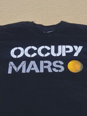 Authentic SpaceX Occupy Mars T shirt size XL